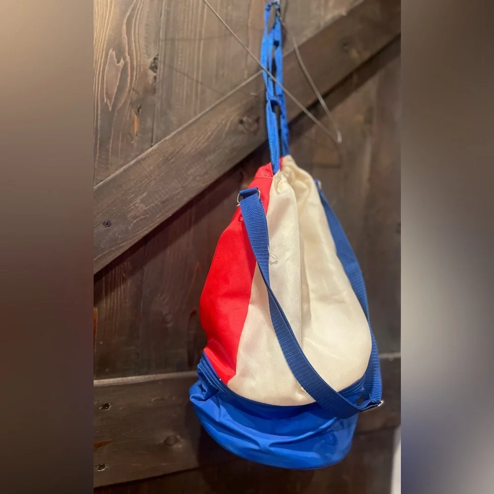 70s Vintage beach cooler bag